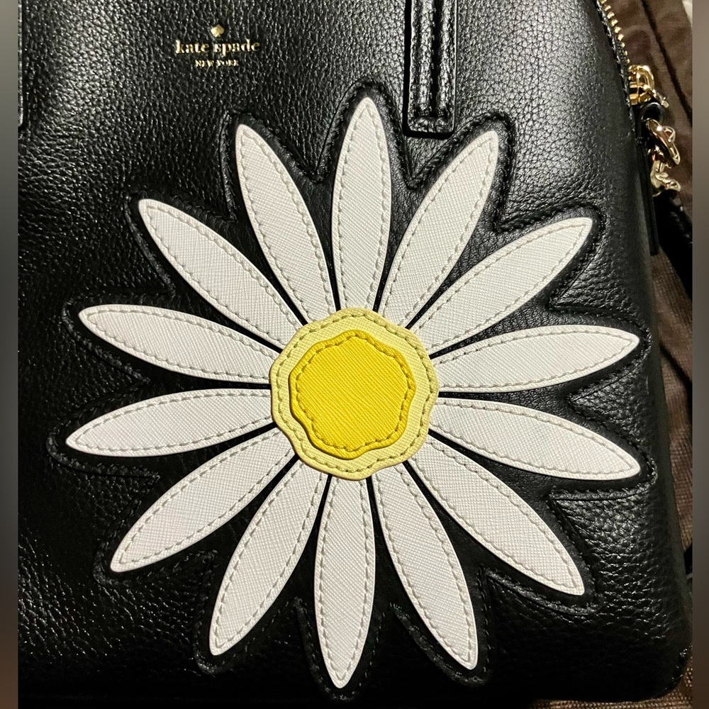 NWT Retail HTF Kate Spade Maise Down the Rabbit Hole Daisy Leather Handbag - Picture 8 of 8